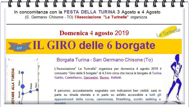 43° Giro delle 6 Borgate 2019 - 